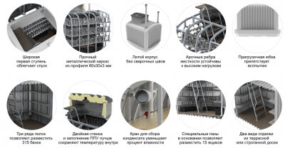 Погреб Rostok 8000 СТАНДАРТ в Боровичах